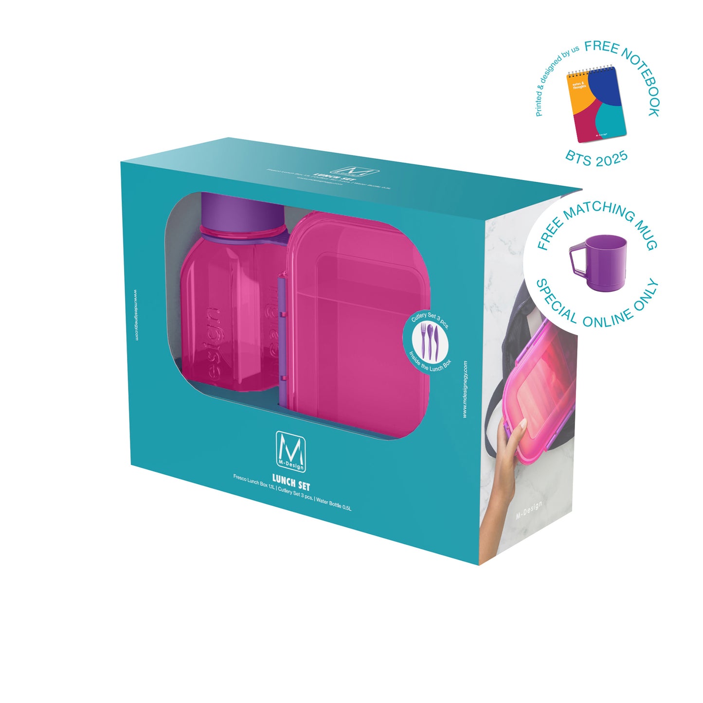 1.1 Lunch Set + Free Matching Mug