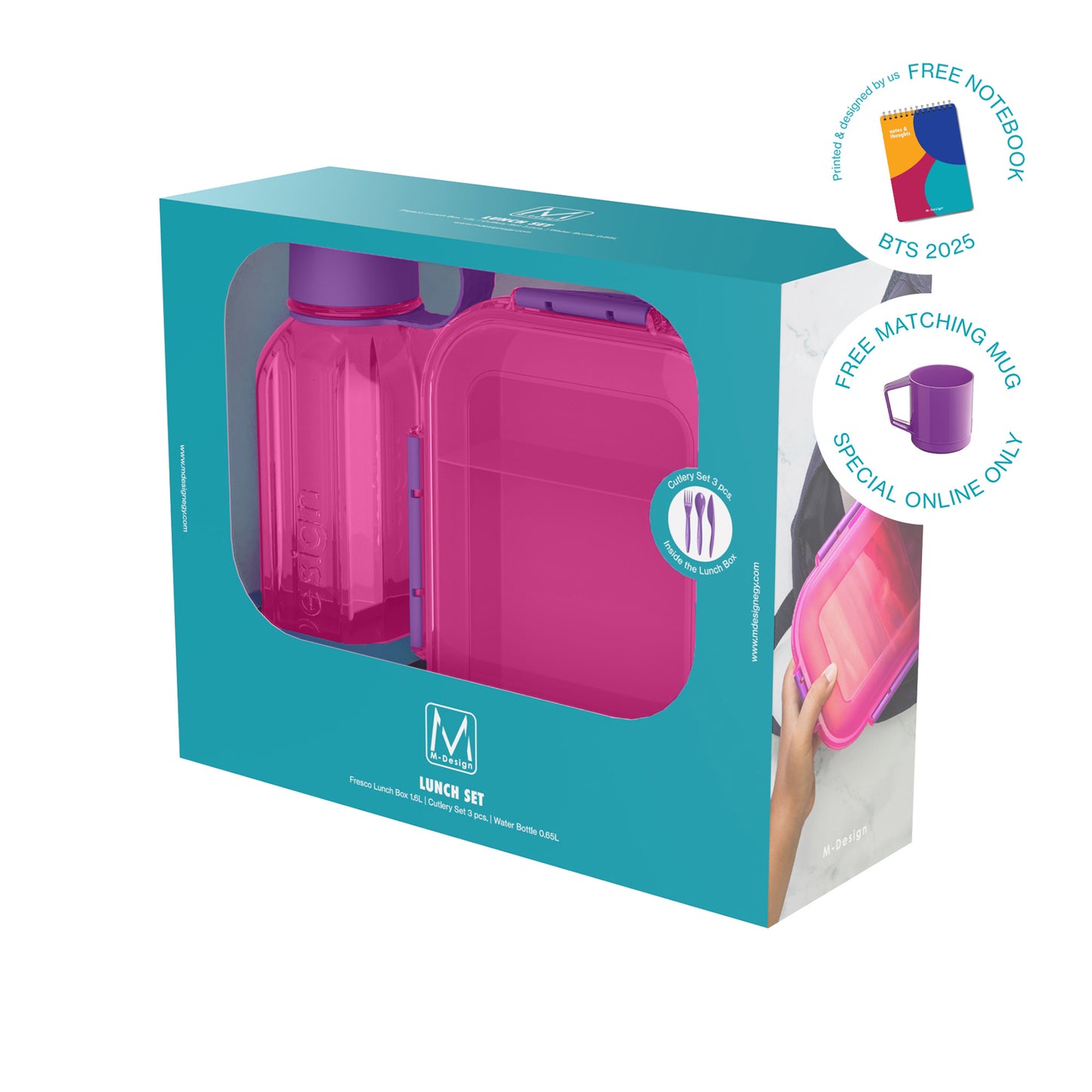 1.6 Lunch Set + Free Matching Mug