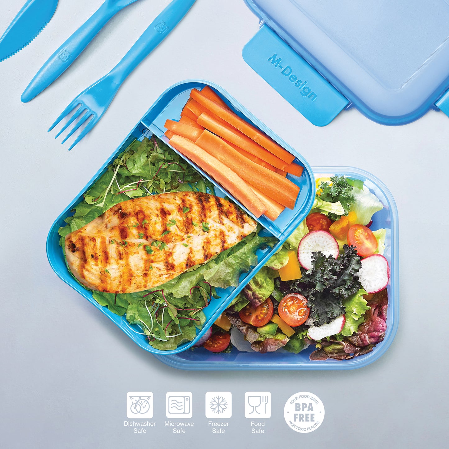 1600ml Fresco Lunch Box