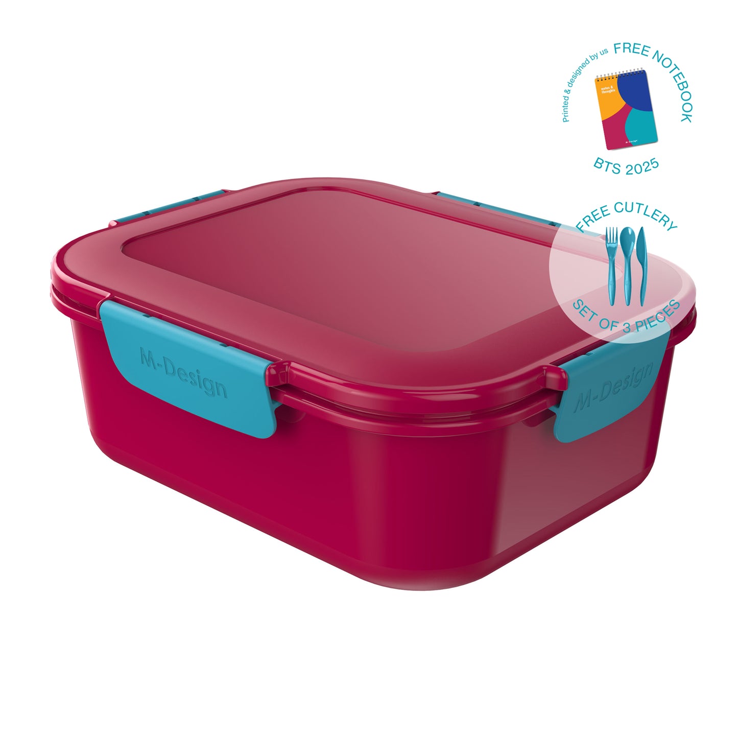 2.1L Fresco™ Lunch Box +Free Cutlery