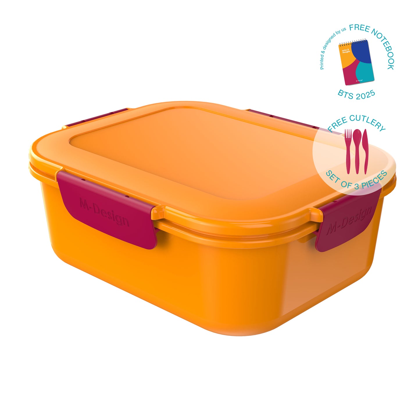 2.1L Fresco™ Lunch Box +Free Cutlery