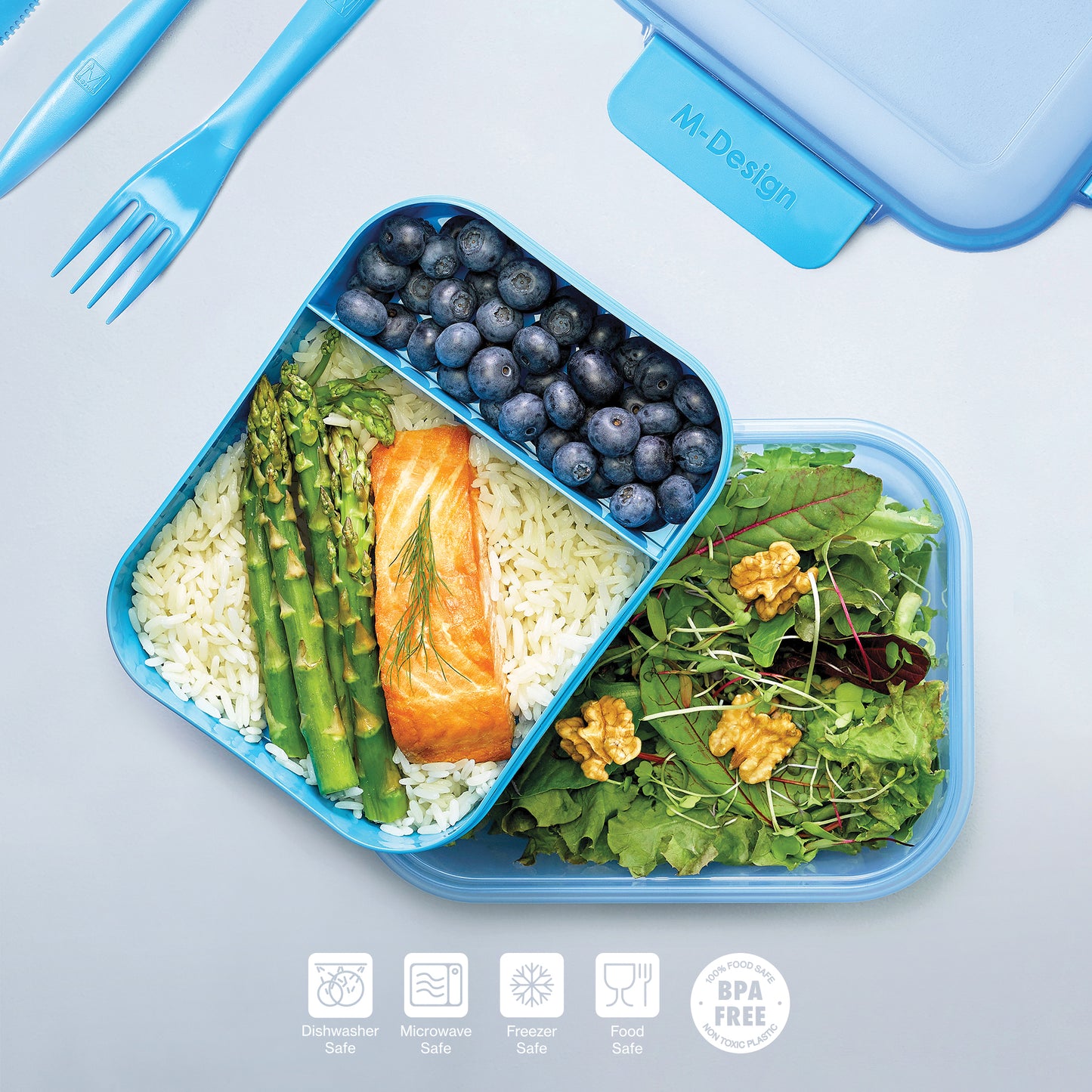 2300ml Fresco Lunch Box