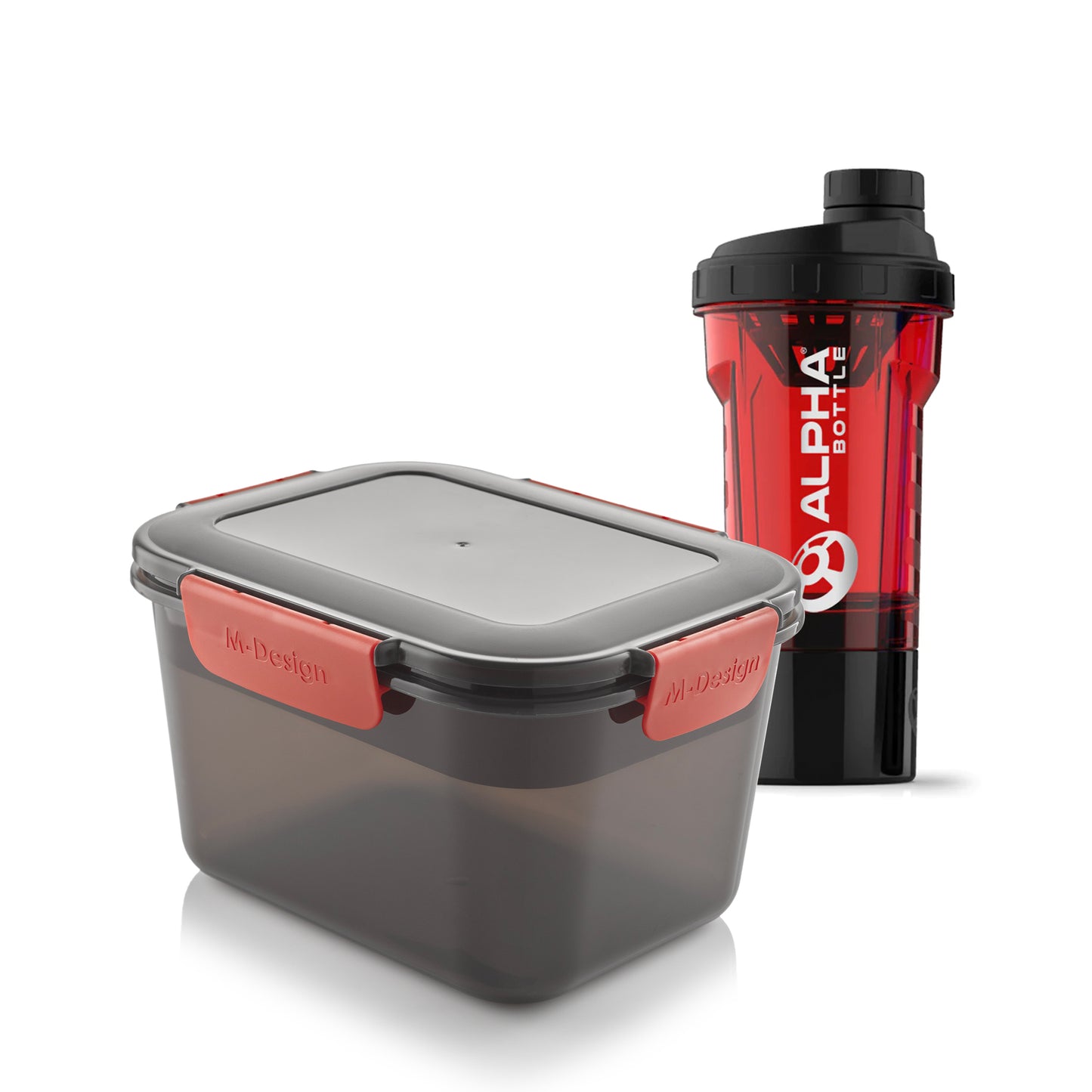 2.3 Set Fresco Lunch Box + Alpha Bottle 500 POD