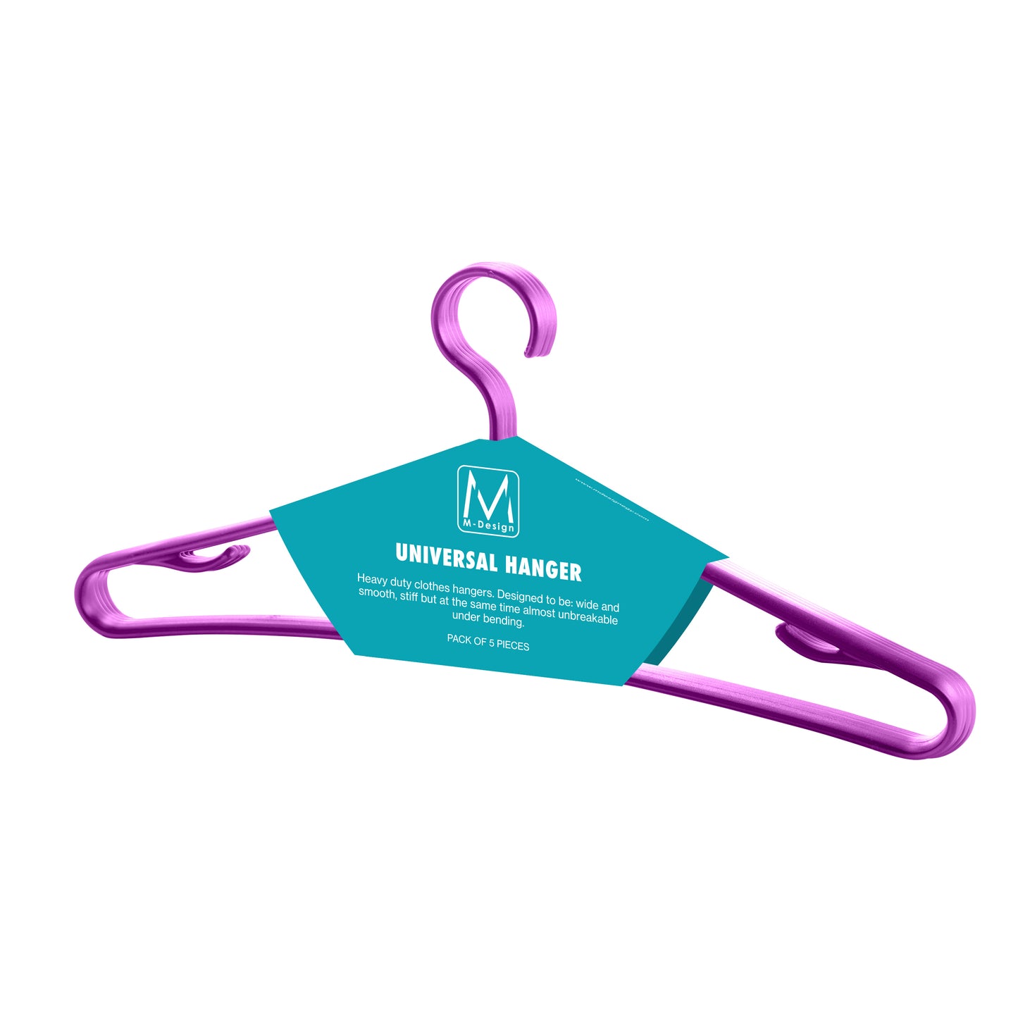 شماعات Universal - عريضة- 5 قطع