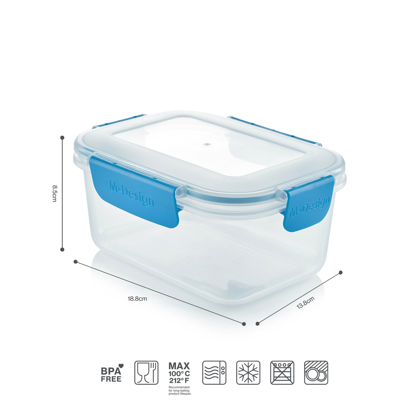 Fresco™ Food Container 1.1L,1.6L & 2.1L