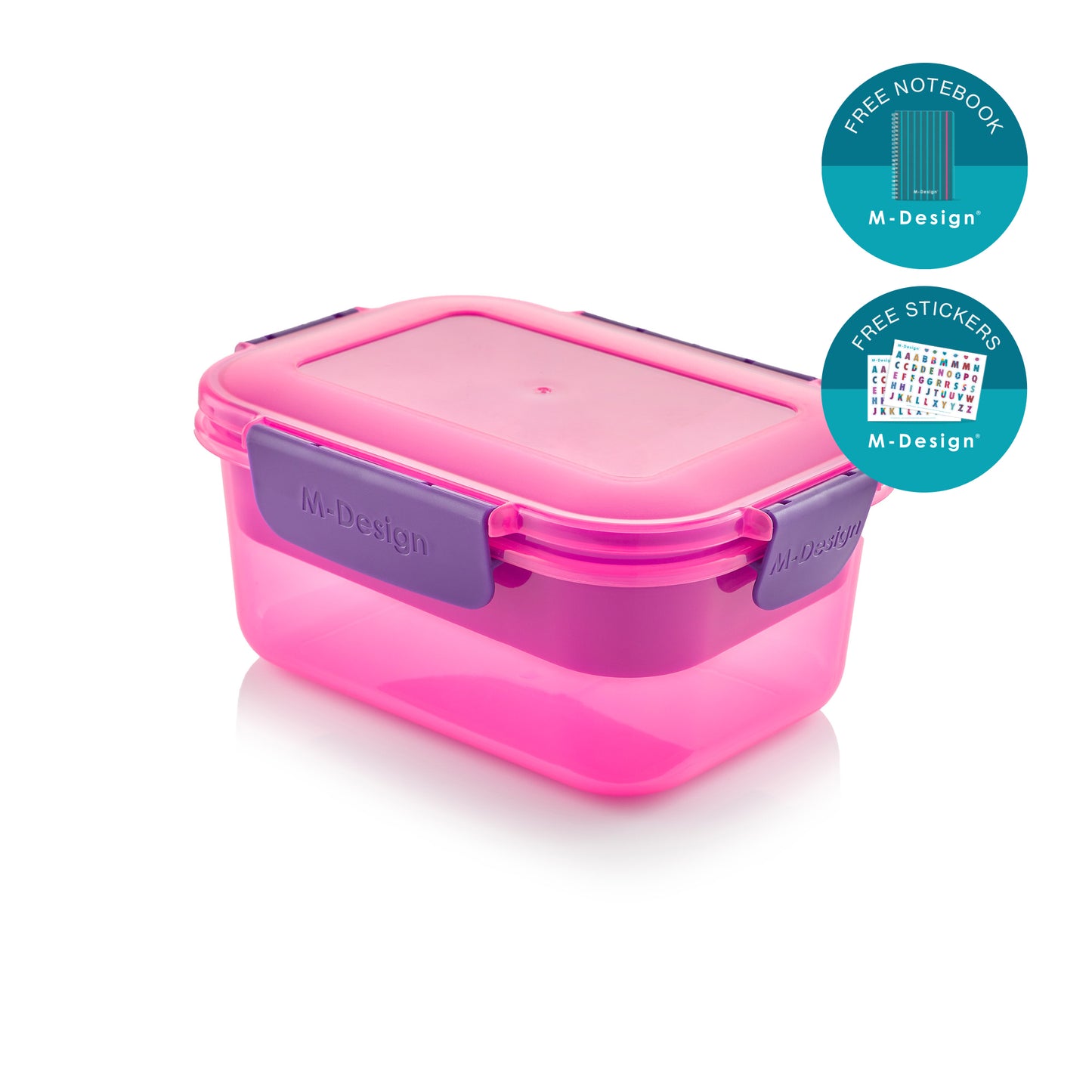 1.1L Fresco™ Lunch Box + Free Notebook & Stickers