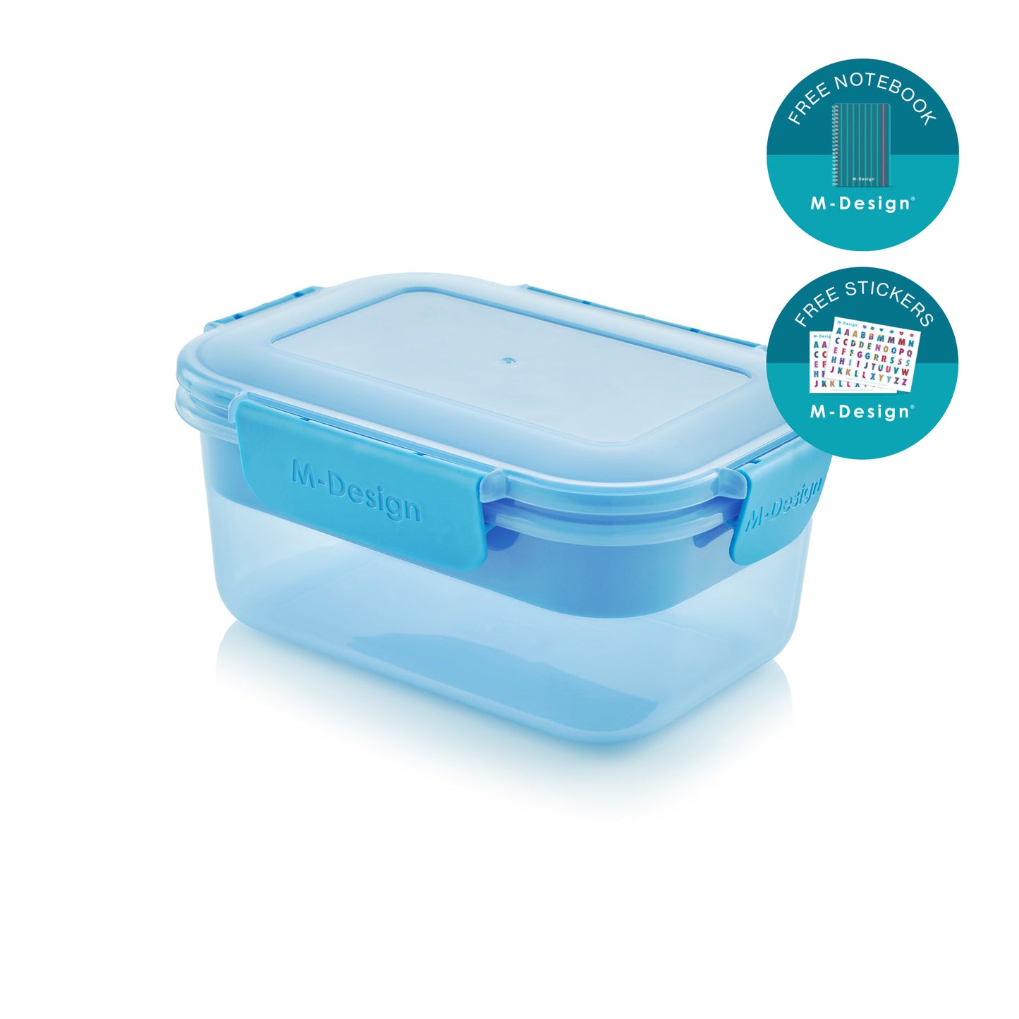 1.1L Fresco™ Lunch Box + Free Notebook & Stickers