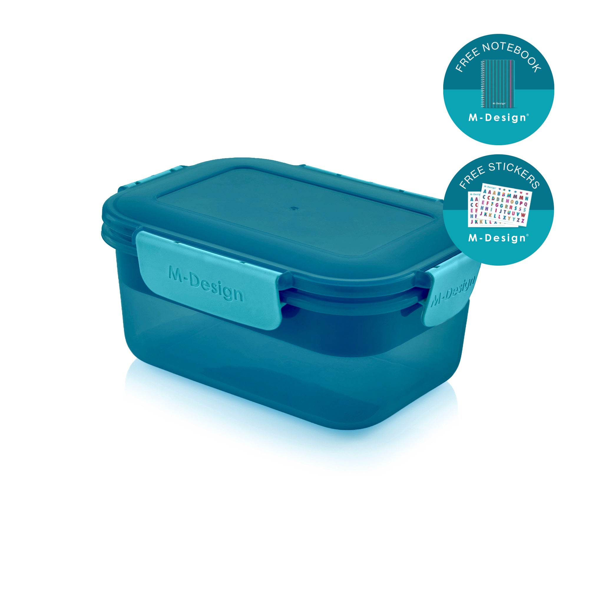 1.1L Fresco™ Lunch Box + Free Notebook & Stickers