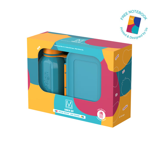 جديـــد - طقم لانش بوكس 1.1 مل