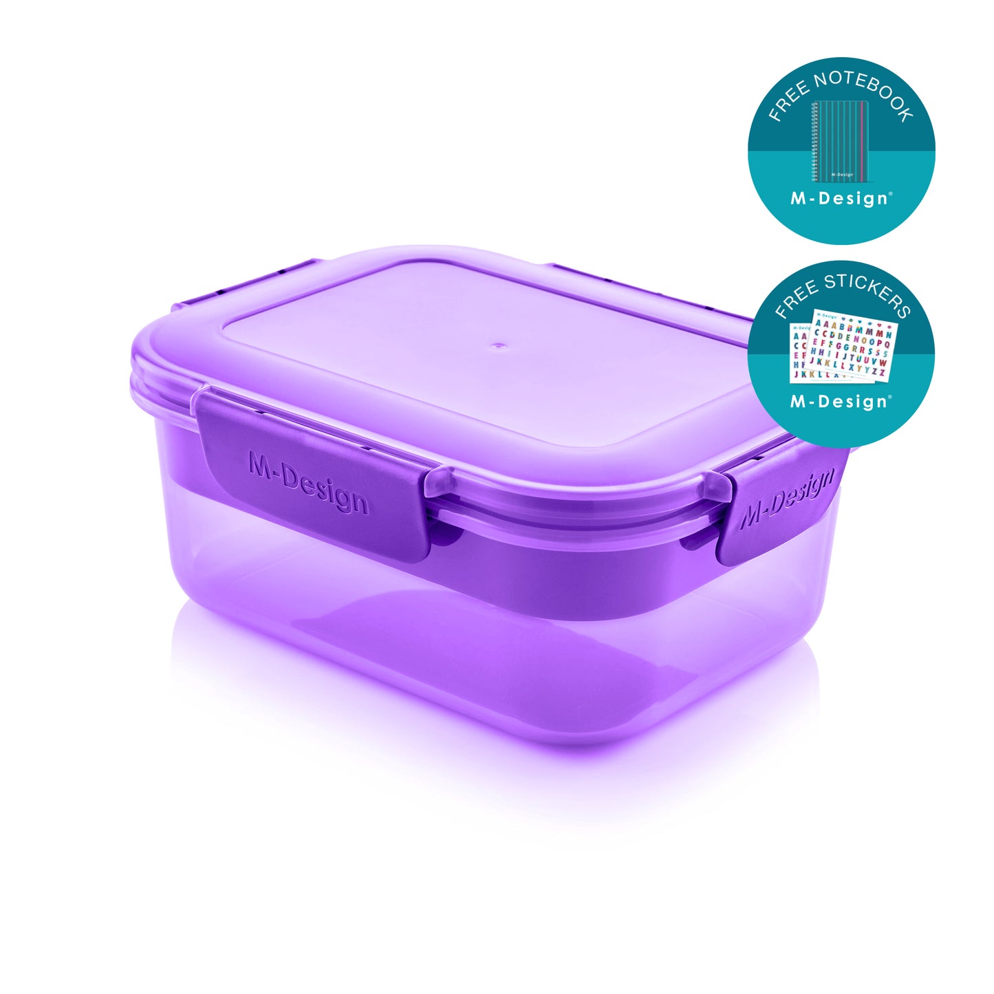 1.6L Fresco™  Lunch Box + Free Notebook & Stickers