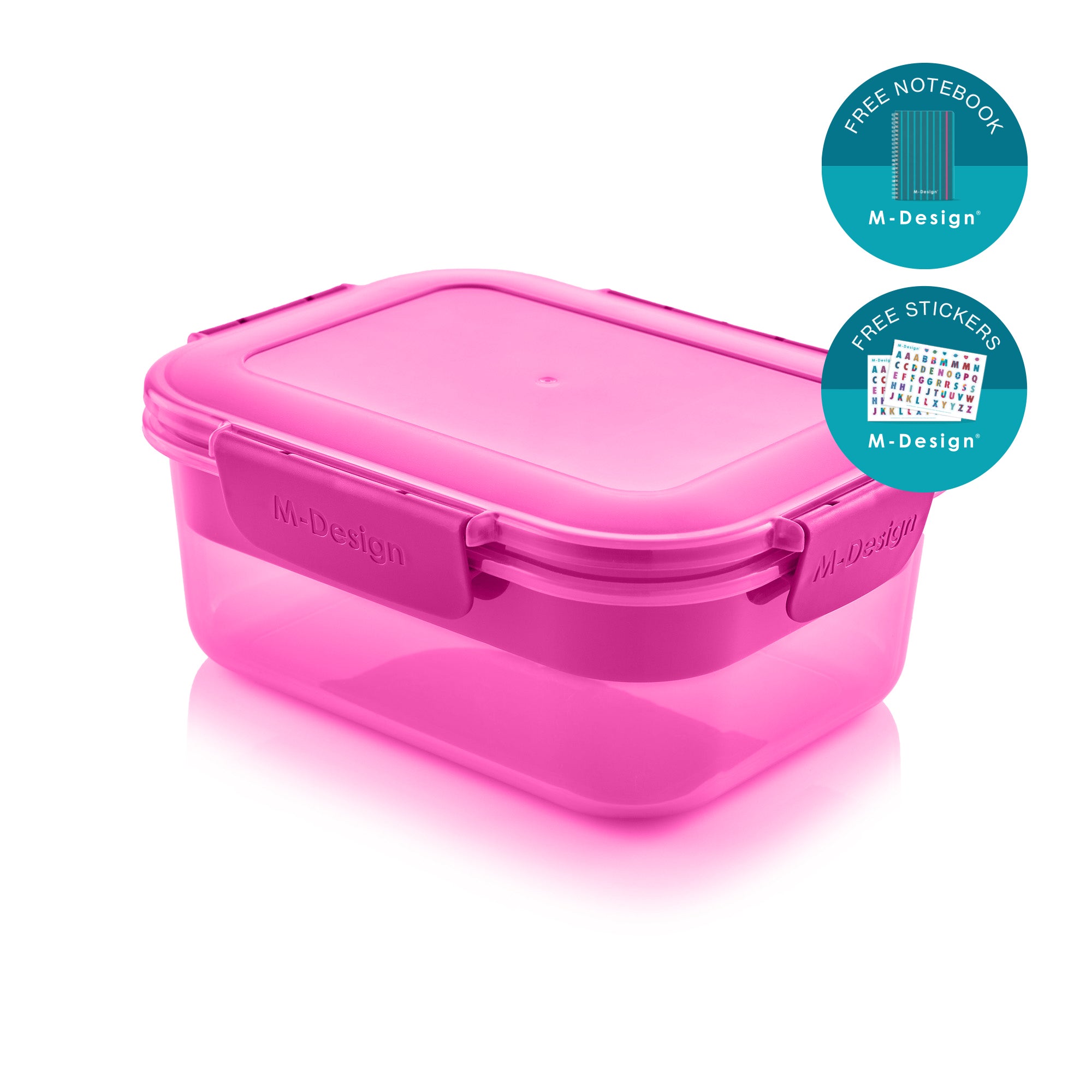 1.6L Fresco™ Lunch Box + Free Notebook & Stickers