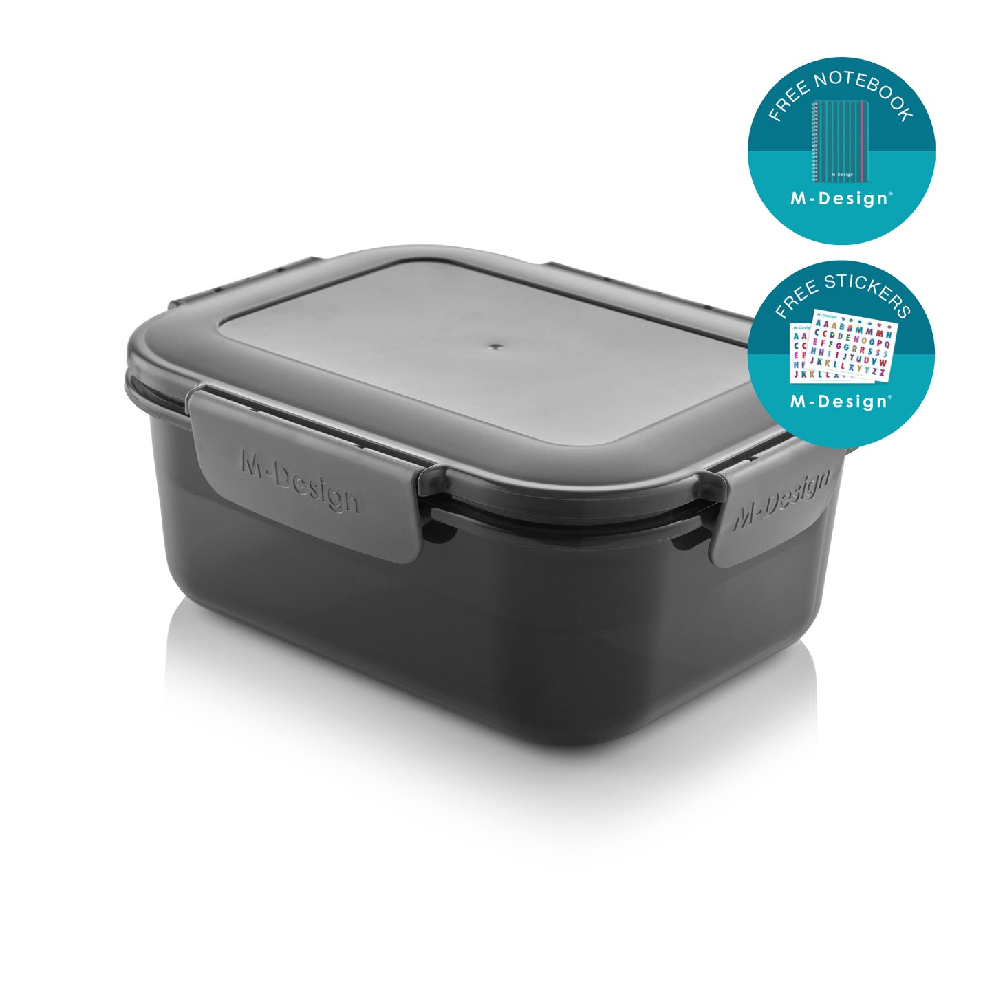 1.6L Fresco™  Lunch Box + Free Notebook & Stickers