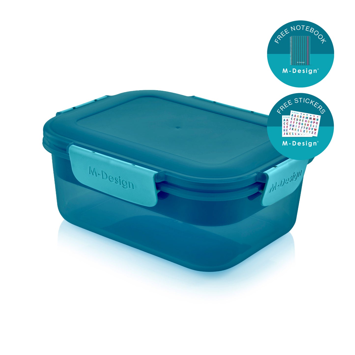 1.6L Fresco™  Lunch Box + Free Notebook & Stickers