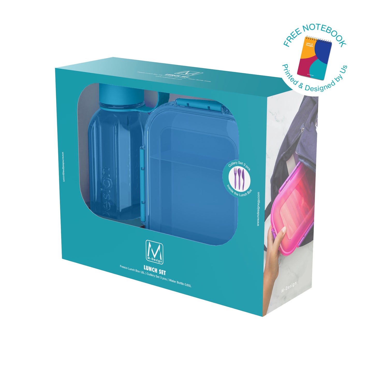 1.6 Lunch Set + FREE Notebook