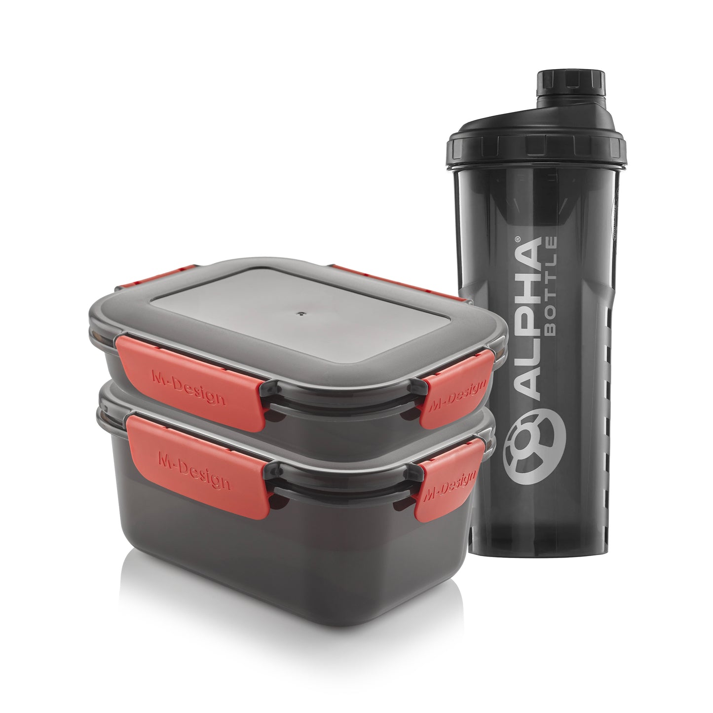 0.6 & 1.1 Set Fresco™ Lunch Box + Alpha Bottle™ 1000