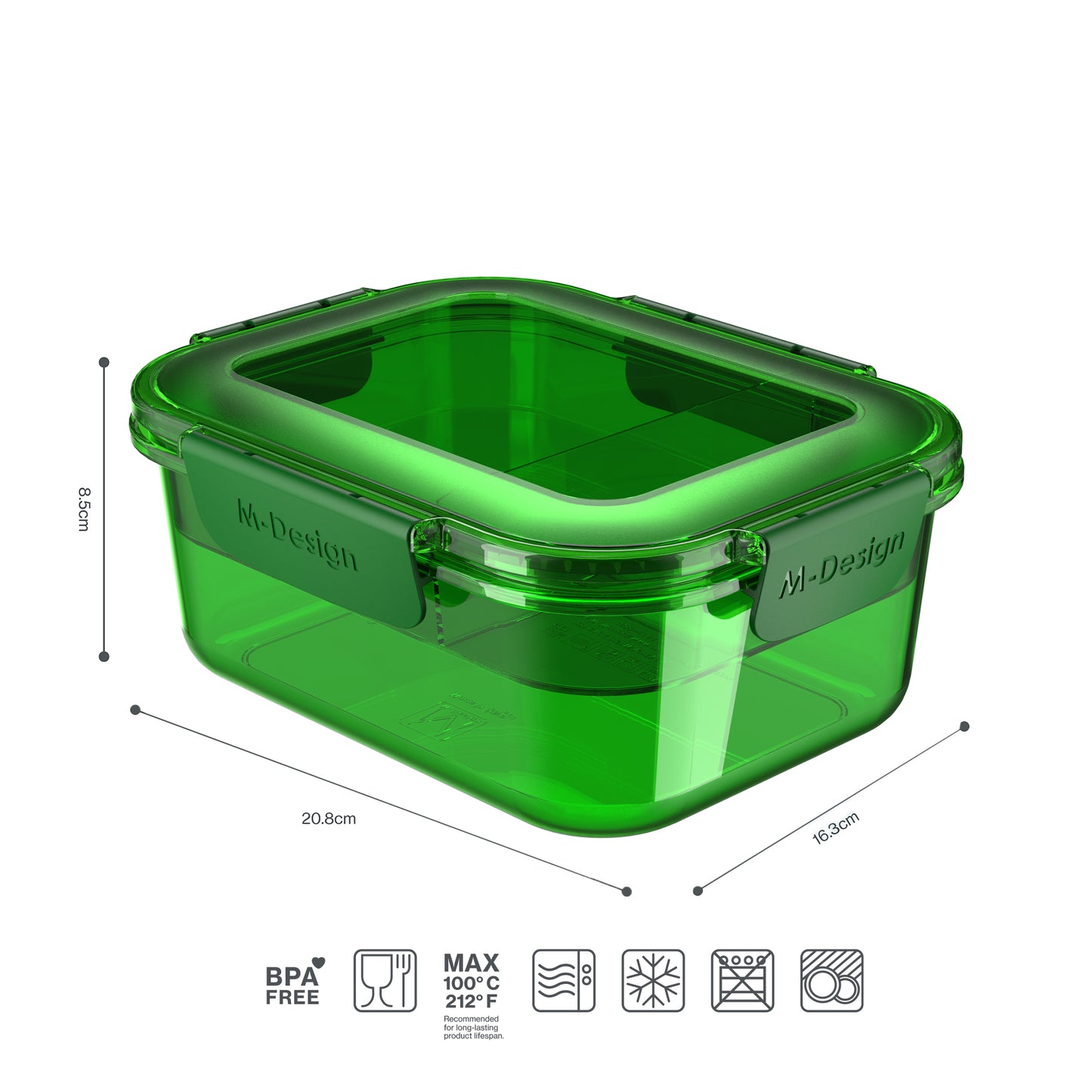 فريسكو لانش بوكس - 1600 مل  - كمية محدودة