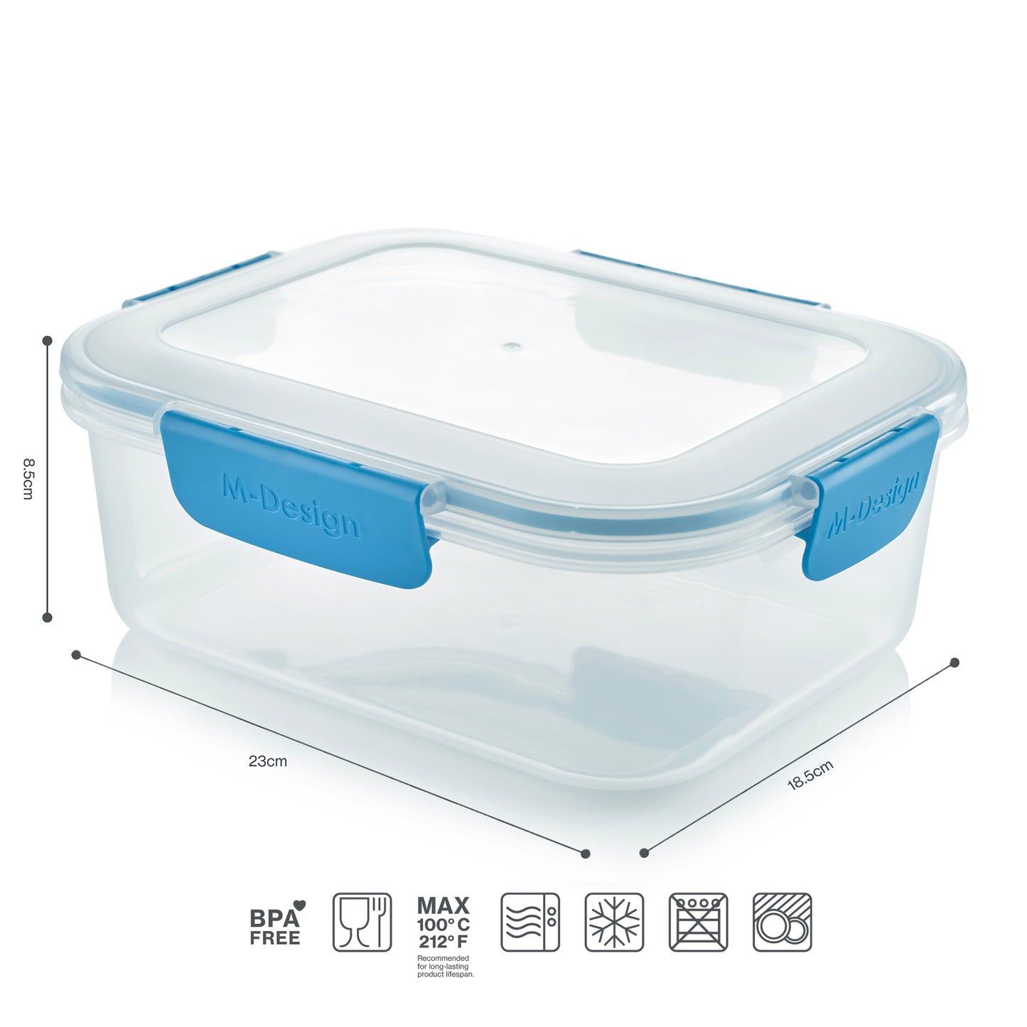 Fresco™ Food Container 1.1L,1.6L & 2.1L