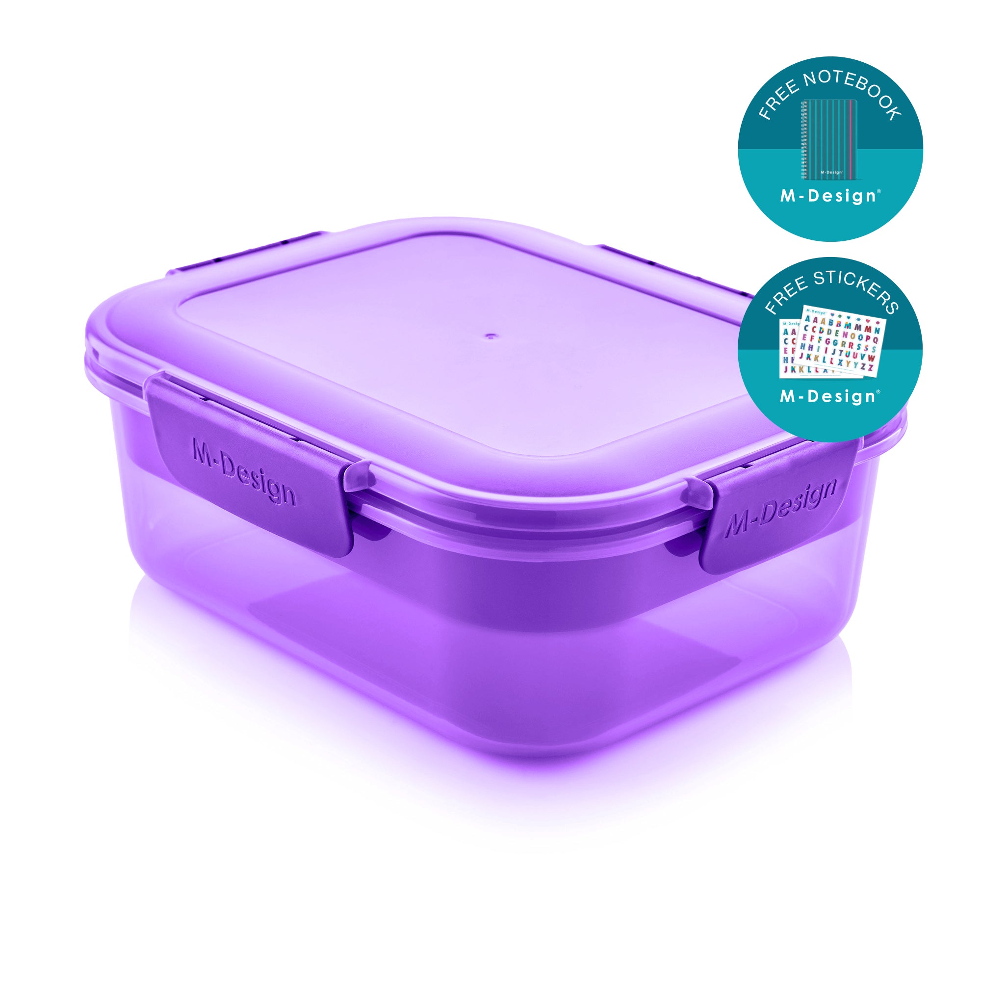 2.1L Fresco™ Lunch Box + Free Notebook & Stickers