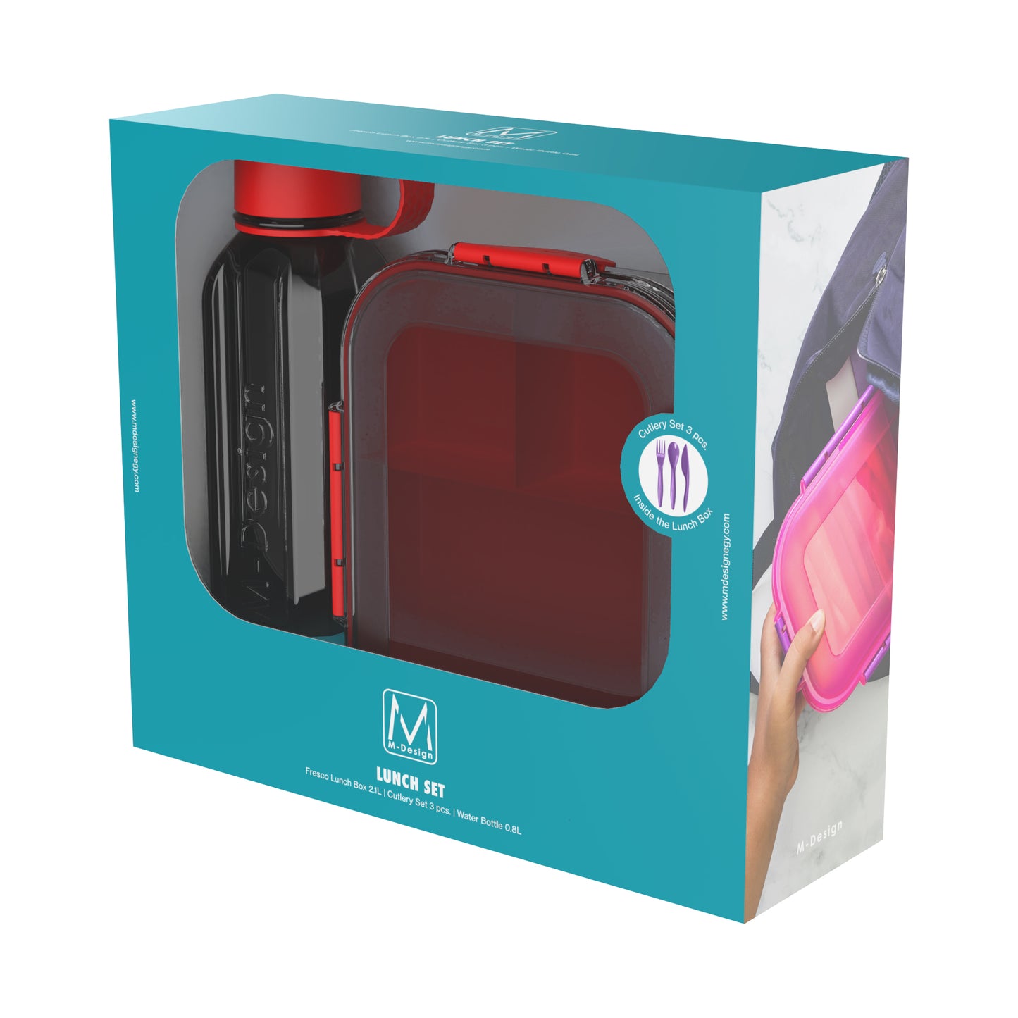 2.1 Lunch Set | Cutlery Set Included