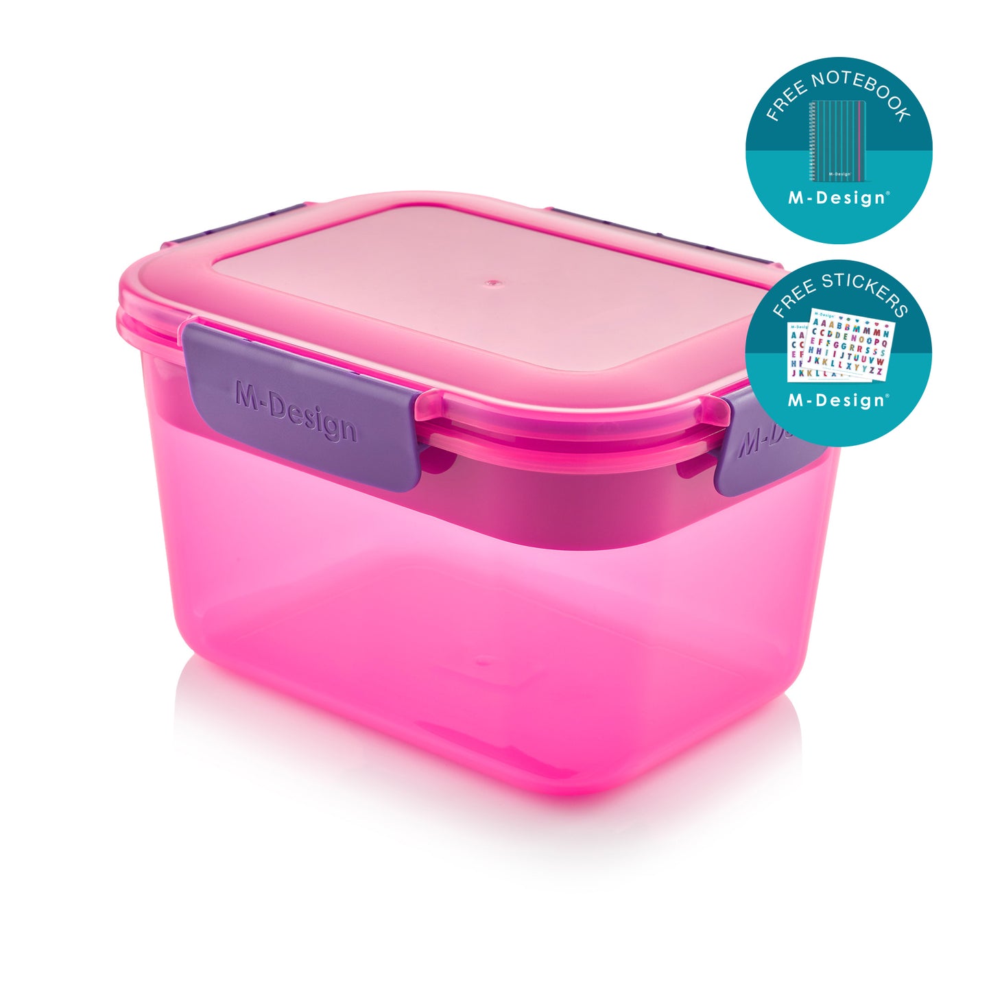 2.3L Fresco™ Lunch Box + Free Notebook & Stickers