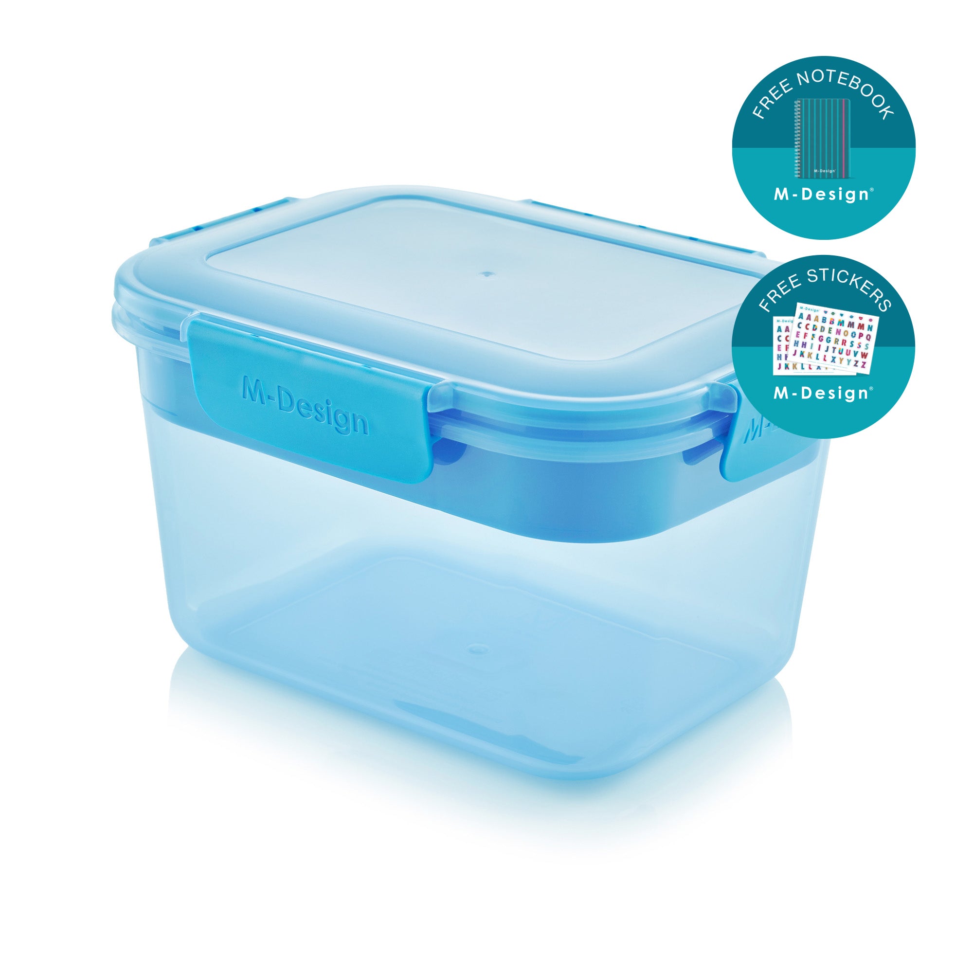 2.3L Fresco™ Lunch Box + Free Notebook & Stickers