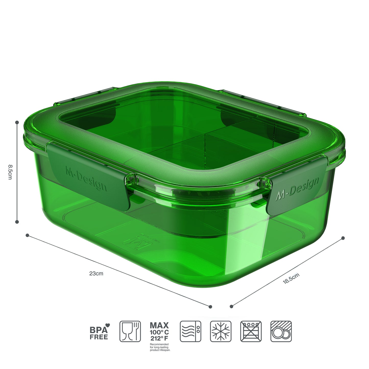 فريسكو لانش بوكس - 1600 مل  - كمية محدودة