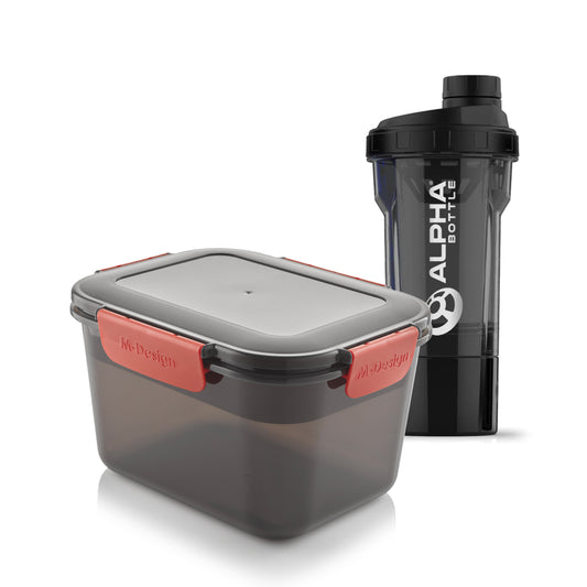 2.3 Set Fresco Lunch Box + Alpha Bottle 500 POD
