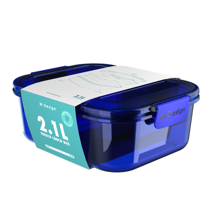 جديد -Fresco™ لانش بوكس   -أزرق كوبالت