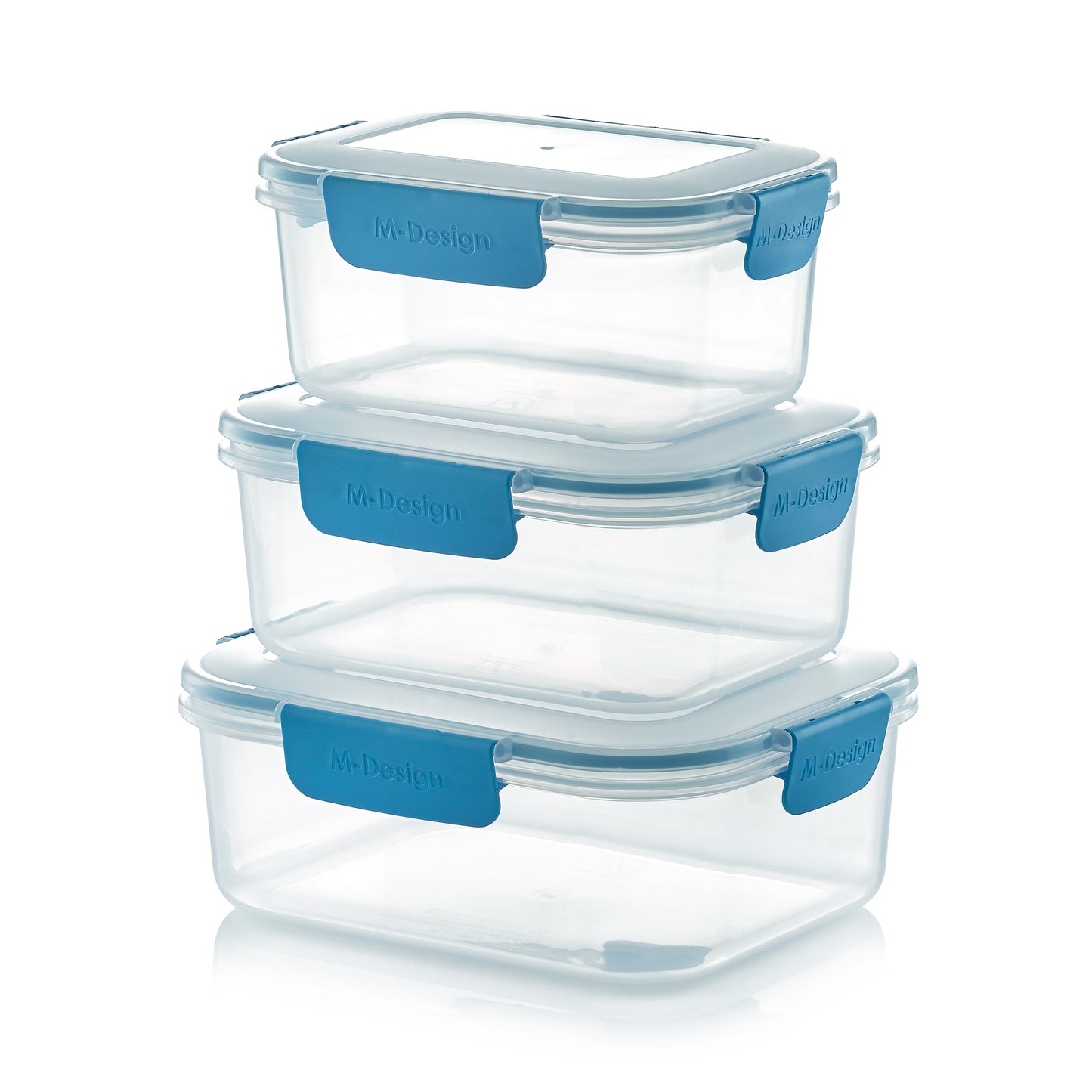 Set of 3 Fresco™ Food Container 1100ml, 1600ml & 2100ml
