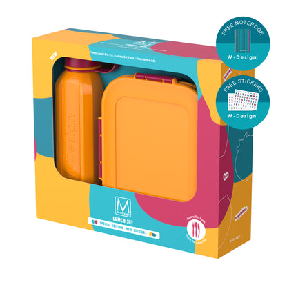 2.1 Lunch Set + Free Notebook & Stickers