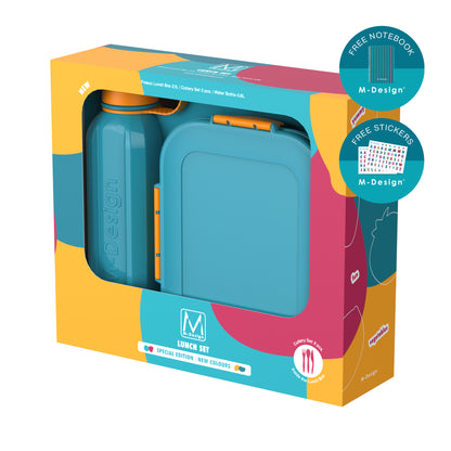 2.1 Lunch Set + Free Notebook & Stickers