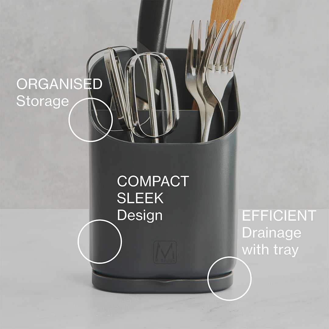 Cutlery Drainer with Tray