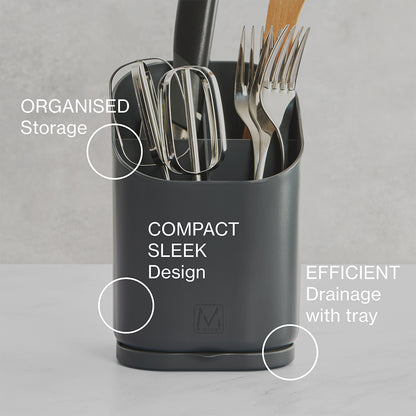 Cutlery Drainer with Tray