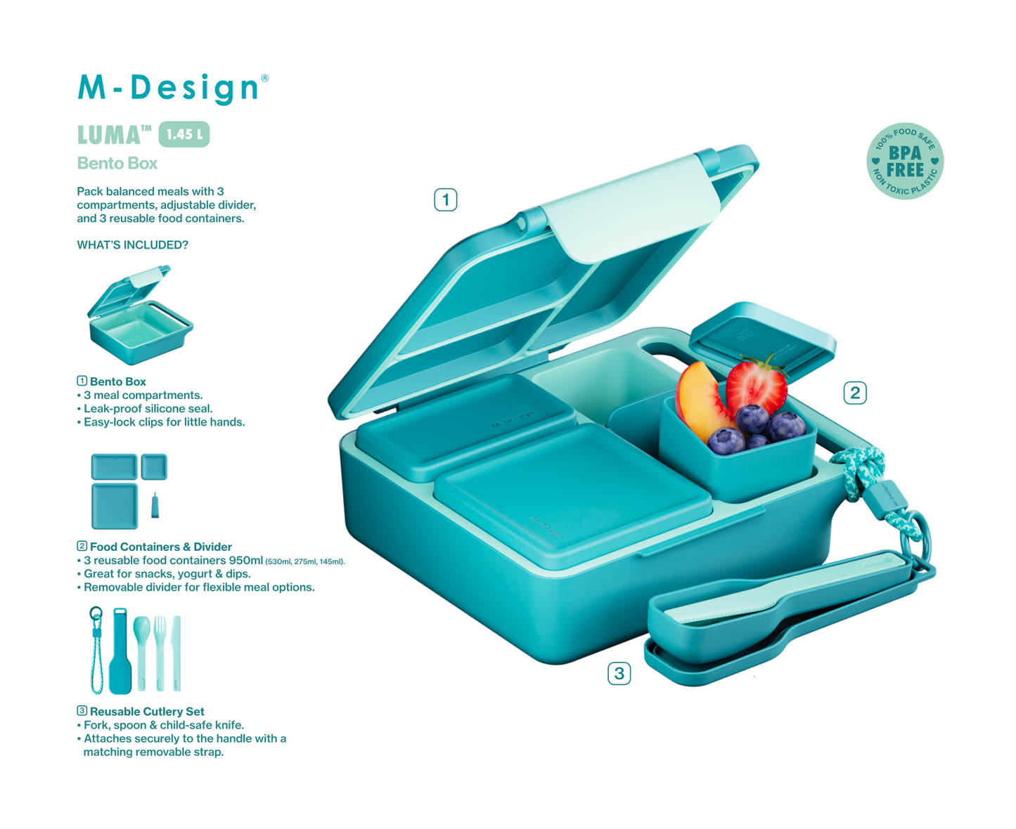 LUMA™ Bento Box 1.45L