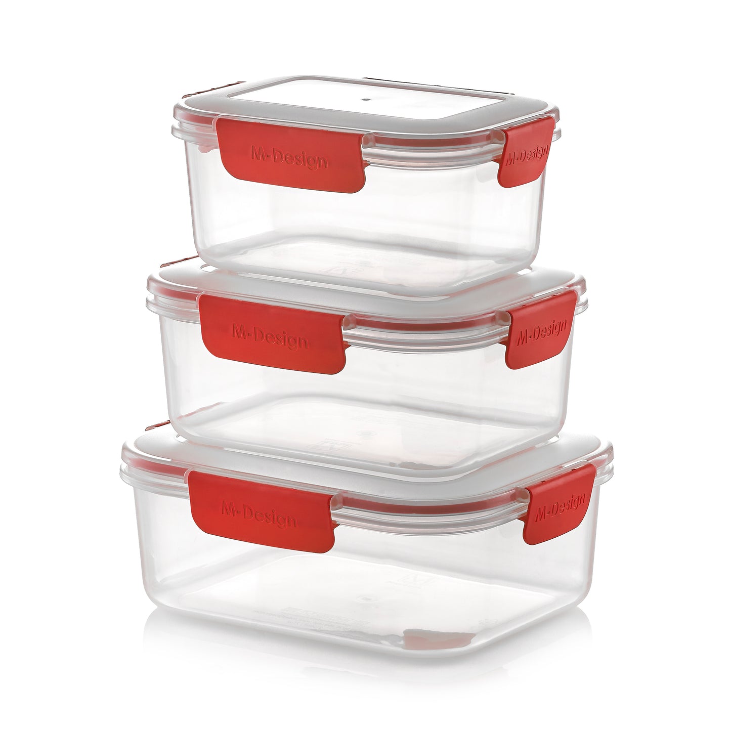 Set of 3 Fresco™ Food Container 1100ml, 1600ml & 2100ml